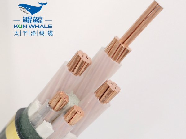 鄭州電纜廠(chǎng)銅電纜價(jià)格低壓yjv3×50+2×25電纜