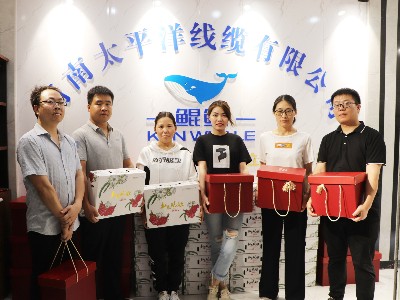 河南太平洋線(xiàn)纜為員工發(fā)放端午節福利
